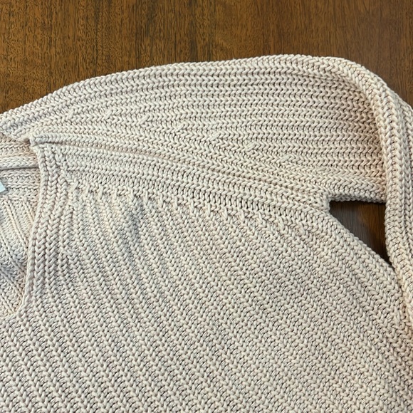 APiece Apart New York Cable Detail Cashmere/Cotton Blend Sweater - Picture 6 of 6